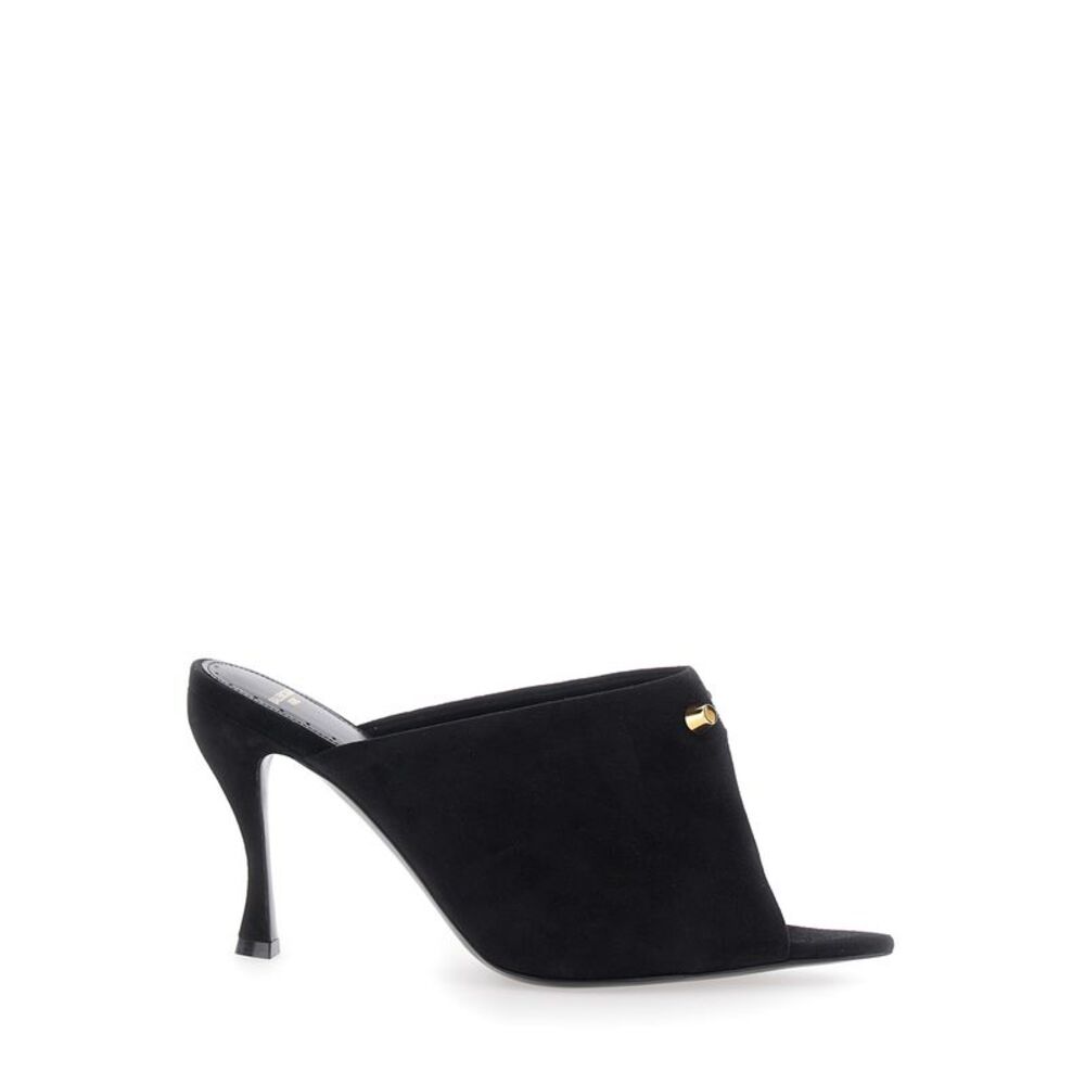 Balenciaga Women Midnight City Mule 95 Suede